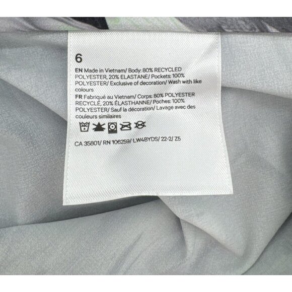 Lululemon Sz 6 Mist Over Windbreaker Zip Pockets Thumbholes W4BYDS Paint Glide - Picture 6 of 10